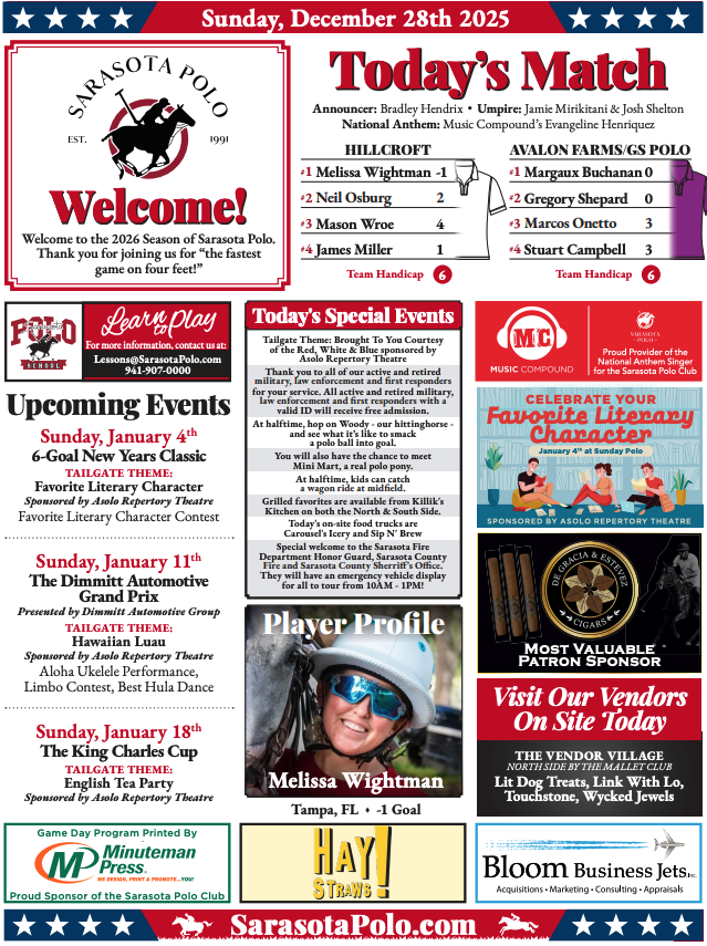 Sunday, December 28th 2025