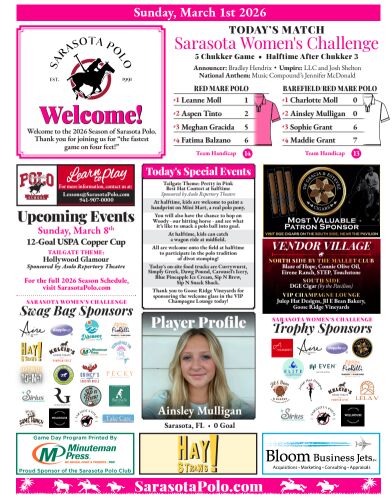 Sunday, March 1st 2026