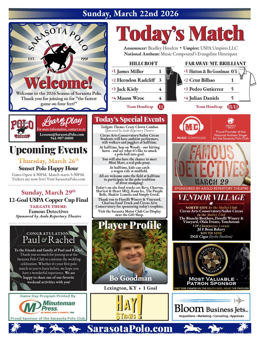 Sunday, March 22nd 2026